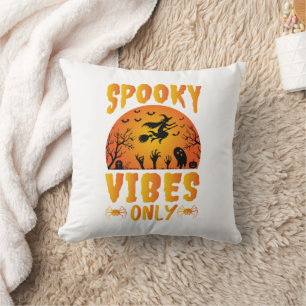 Coussin Ambiance Sombre Rétro Halloween