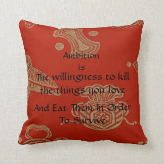 Coussin Ambition !