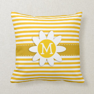 Coussin Ambre Jaune Gris ; Faisceau