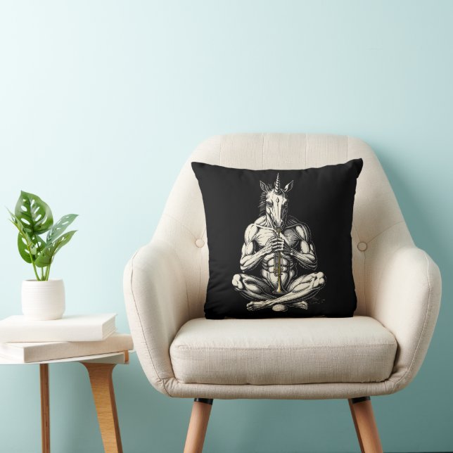 Coussin Amduscias Le Silence Est Assourdissant (Chaise)