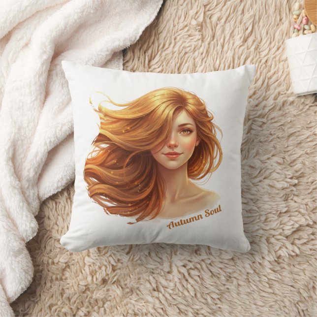 Coussin Âme d'automne | Collection saisonnière Timeless Be (Couverture)