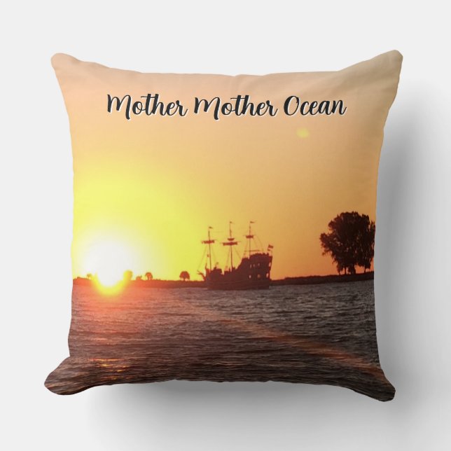 Coussin Âme de pirate (Recto)