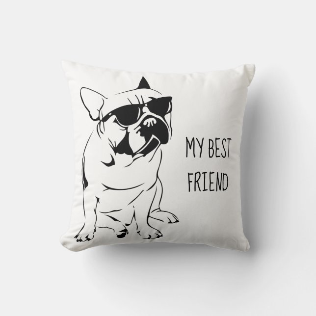 COUSSIN AMÉRICAIN BULLDOG SKETCH (Recto)