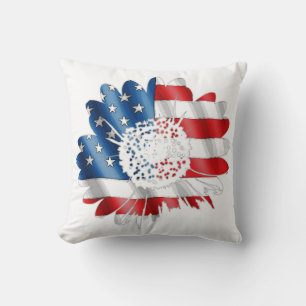 Coussin américain de fleurs
