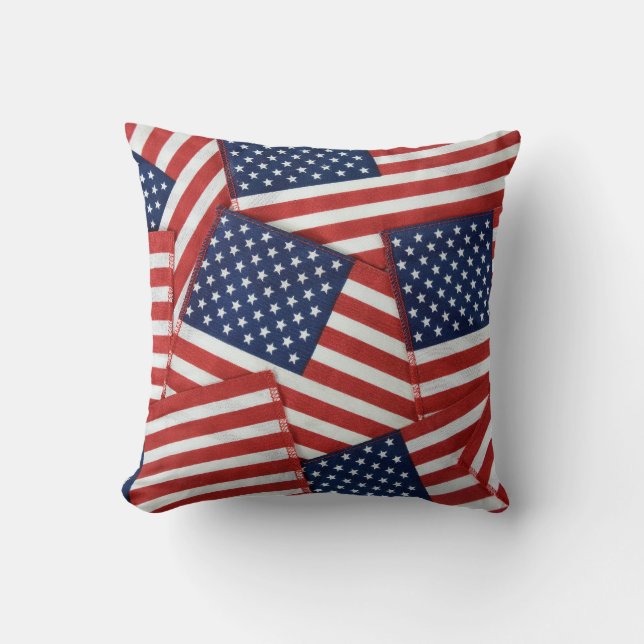 Coussin American Flag Collection (Recto)