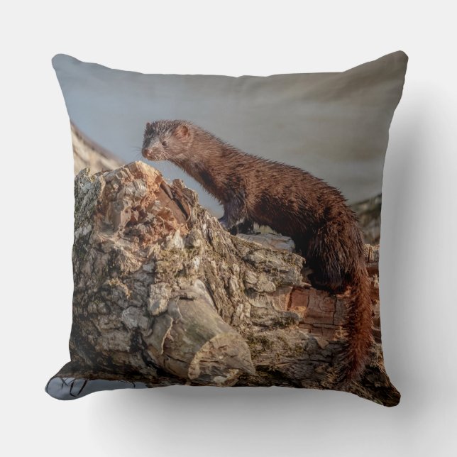 Coussin American Mink (Recto)