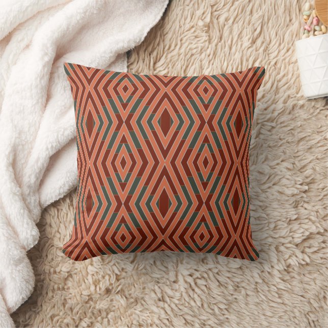 Coussin American Southwestern Tribal Pattern Art And Color (Couverture)