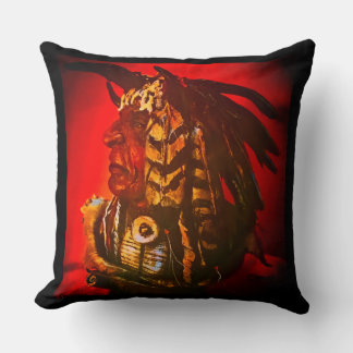 Coussin Amérindien "médecin Crow"