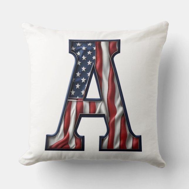 Coussin Amérique. (Recto)