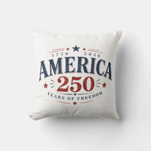 Coussin Amérique États-Unis 250e, 250 Ans de Liberté