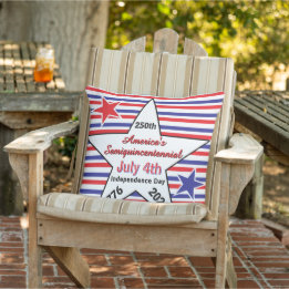 Coussin Amérique Semiquincentennial Terre de la liberté