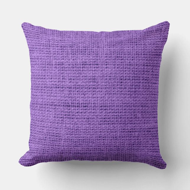 Coussin Amethyst arrière - plan de linge de tour (Recto)