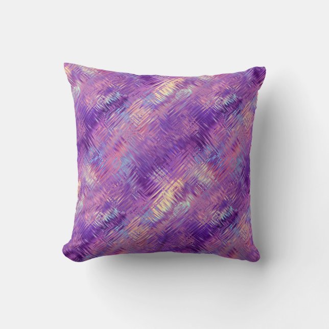 Coussin Améthyste Purple Crystal Gel Texture (Recto)