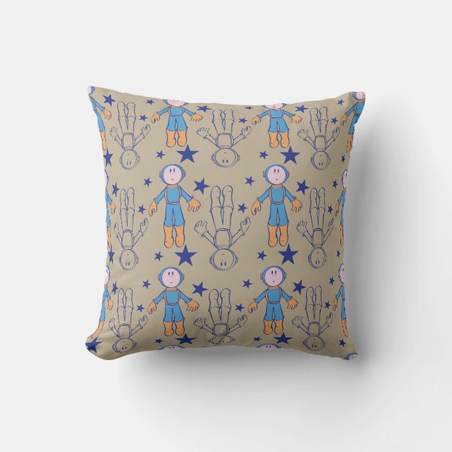 Coussin Amical Pillow d'astronaute (Recto)