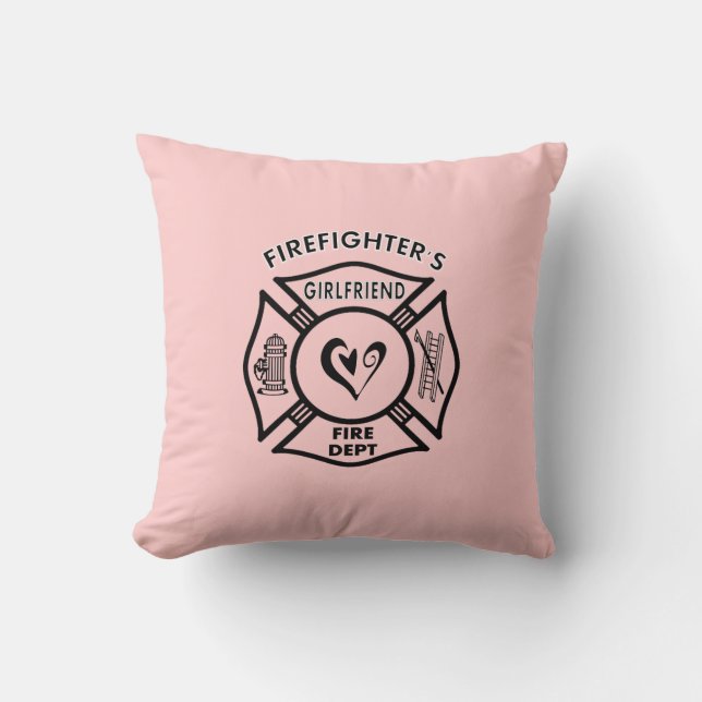 Coussin Amies de sapeurs-pompiers (Recto)