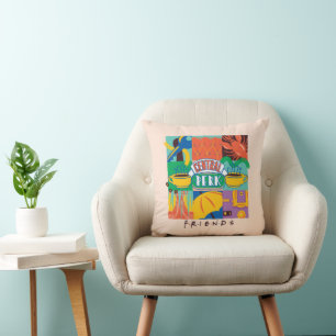Coussin AMIS™   Central Perk Vibrant Graphic