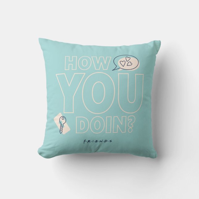 Coussin AMIS™ | Comment Faites-Vous ? (Recto)