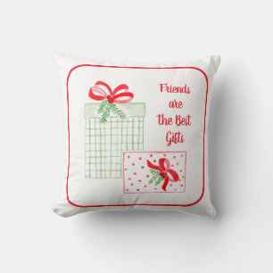 Coussin Amis de vacances Watercolor sont les meilleurs cad