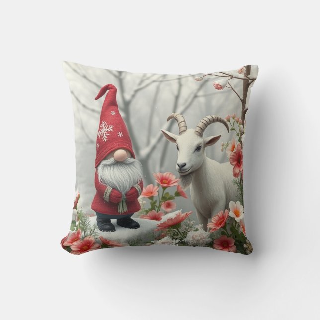 Coussin Amis d'hiver (Recto)
