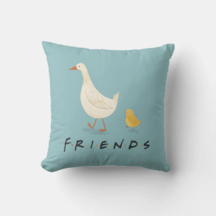 Coussin AMIS™   Le poussin et le canard