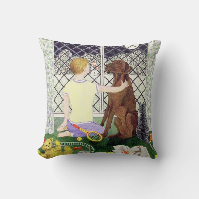 Coussin Amis pour toujours (Recto)