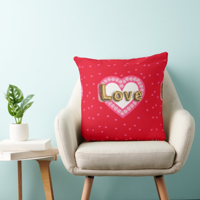 Coussin amour (Chaise)