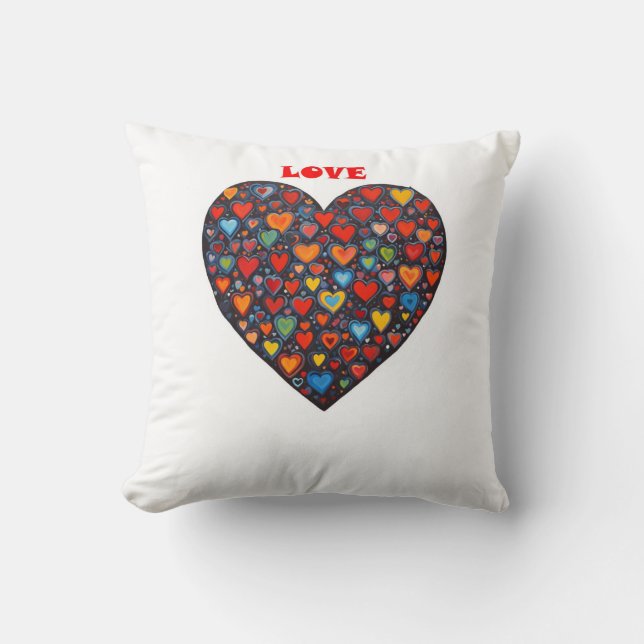 Coussin Amour - Anglais (Recto)