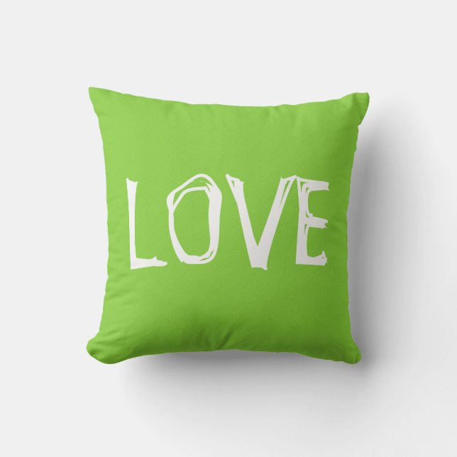 Coussin AMOUR convertible personnalisable (Recto)