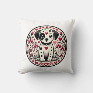Coussin Amour dalmate