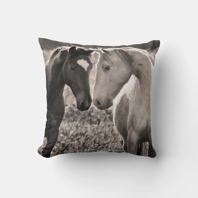 Coussin Amour de cheval (Recto)