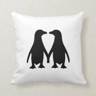 Coussin Amour de pingouin