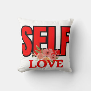 Coussin Amour de soi Motivation pour une mentalité positiv