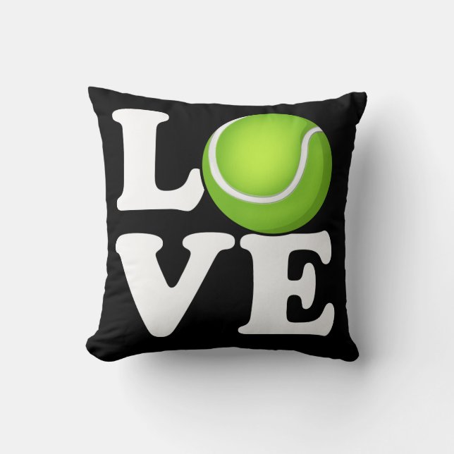 Coussin Amour | de tennis (Recto)