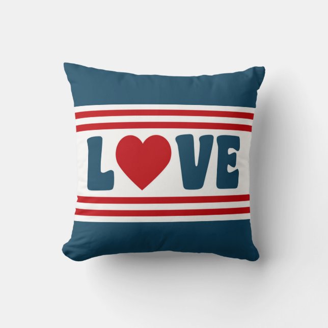 Coussin Amour design (Recto)