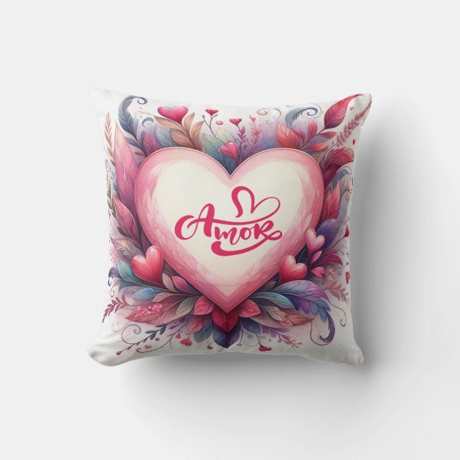 Coussin Amour du coeur (Amour) (Recto)