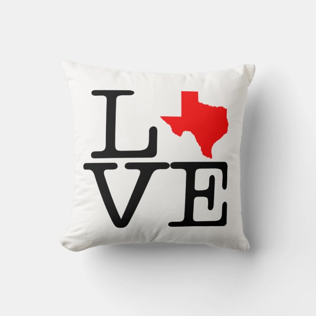 Coussin Amour du Texas (Recto)