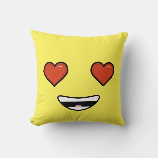 Coussin Amour Emoji (Recto)