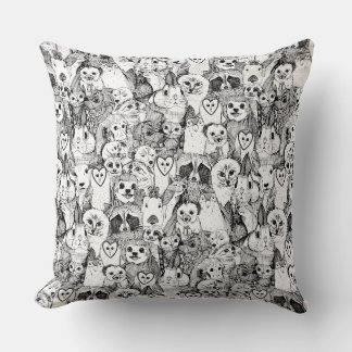 Coussin amour et câlins