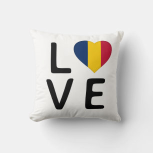 Coussin Amour - Pavillon Tchad