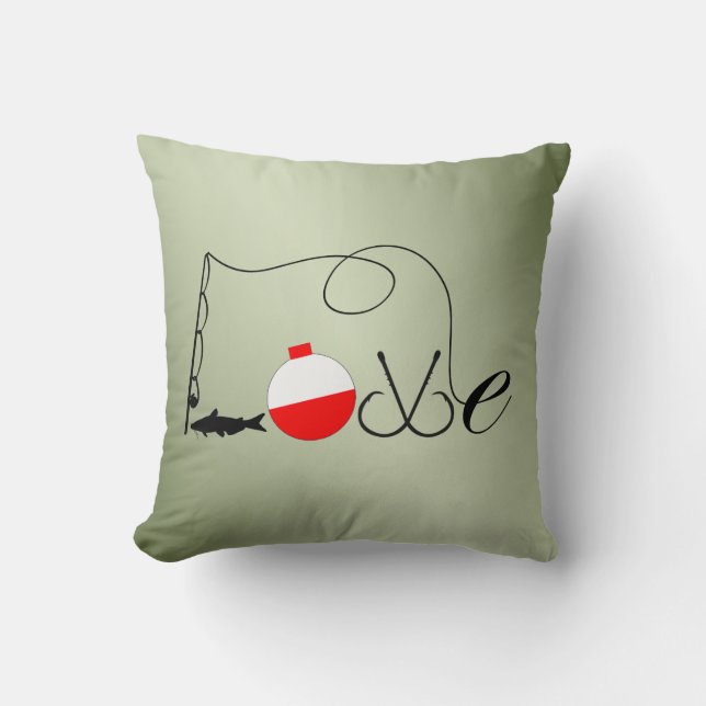 Coussin Amour Pêcheur (Recto)