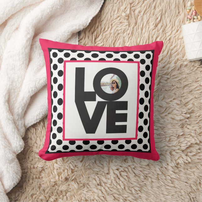 Coussin Amour personnalisé (Couverture)