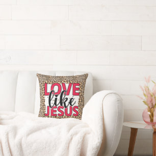 Coussin Amour religieux comme Jésus