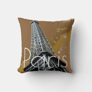 Coussin Amour & Romance Ville de Paris Tour Eiffel France