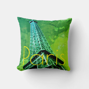 Coussin Amour & Romance Ville de Paris Tour Eiffel France