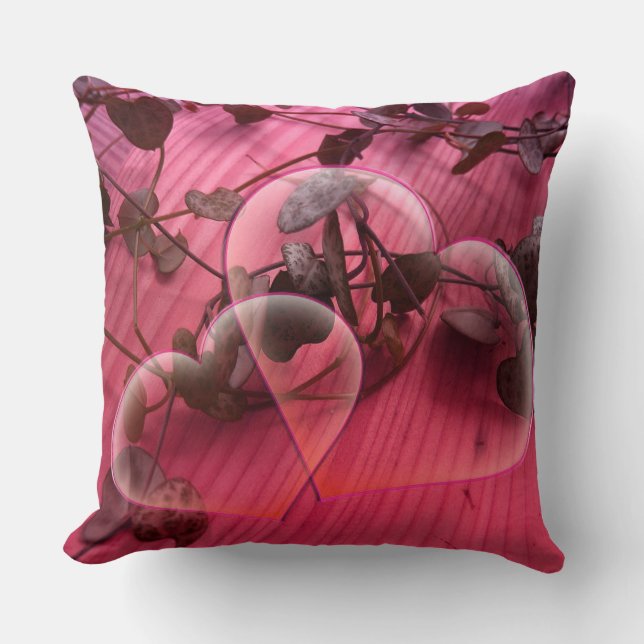 Coussin Amour toujours durable (Recto)