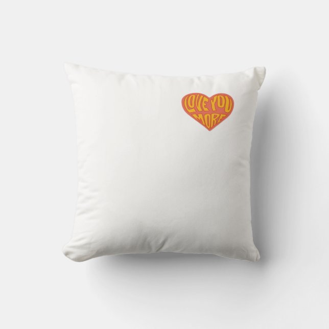 Coussin Amour Vous Plus Propre Style De Mise En Page  (Recto)