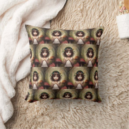 Coussin amoureux de champignons trippés