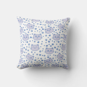 Coussin Amoureux de les chats si mignons violet