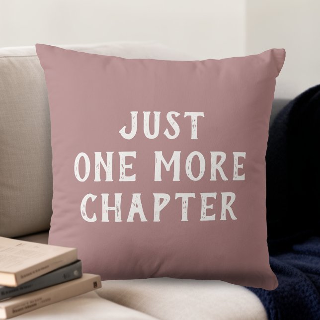 Coussin Amoureux de livres, juste un chapitre de plus  (Créateur téléchargé)