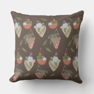 Coussin Amoureux de plantes adorables Plantes suspendues P